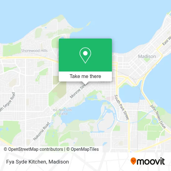 Mapa de Fya Syde Kitchen