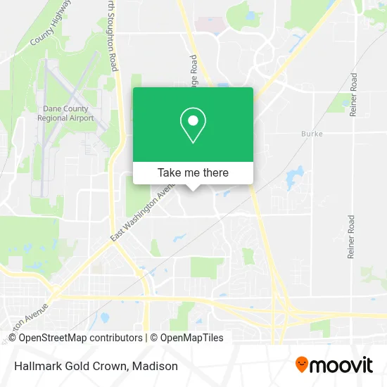 Hallmark Gold Crown map