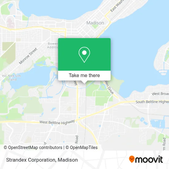 Strandex Corporation map
