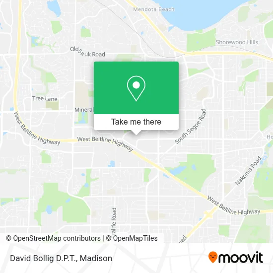 David Bollig D.P.T. map