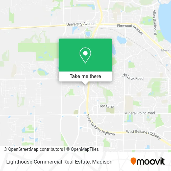 Lighthouse Commercial Real Estate map