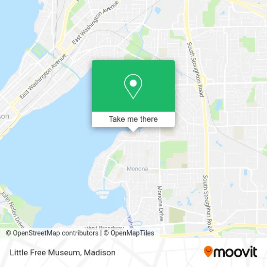 Little Free Museum map