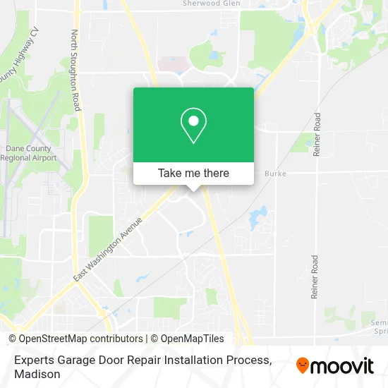 Experts Garage Door Repair Installation Process map