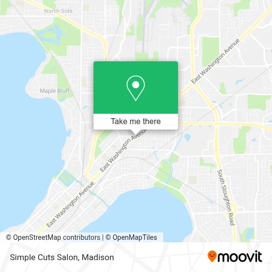 Simple Cuts Salon map