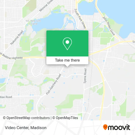 Video Center map