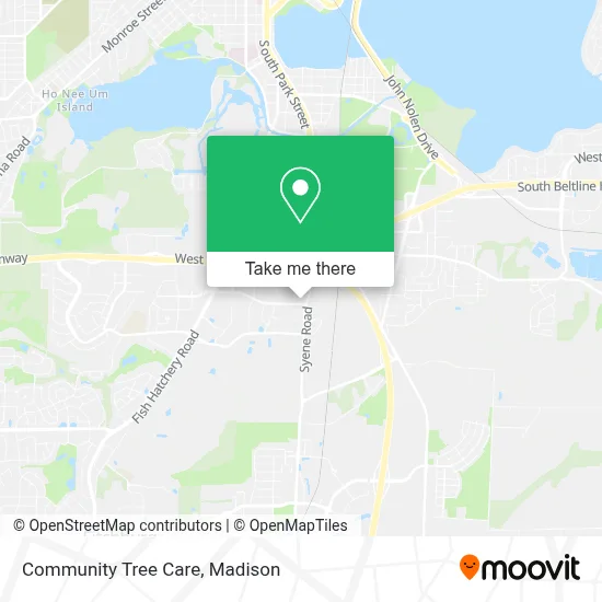 Community Tree Care map