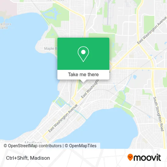 Ctrl+Shift map