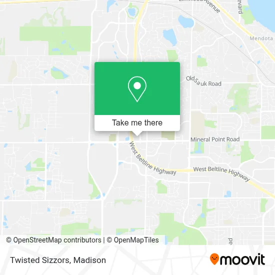 Twisted Sizzors map