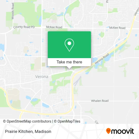Mapa de Prairie Kitchen