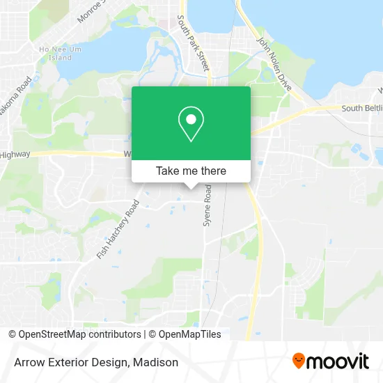 Arrow Exterior Design map