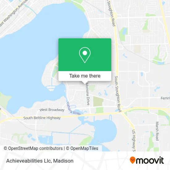 Achieveabilities Llc map