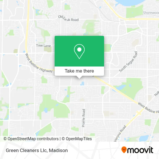 Green Cleaners Llc map