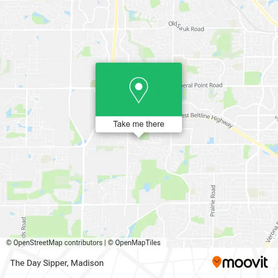 The Day Sipper map