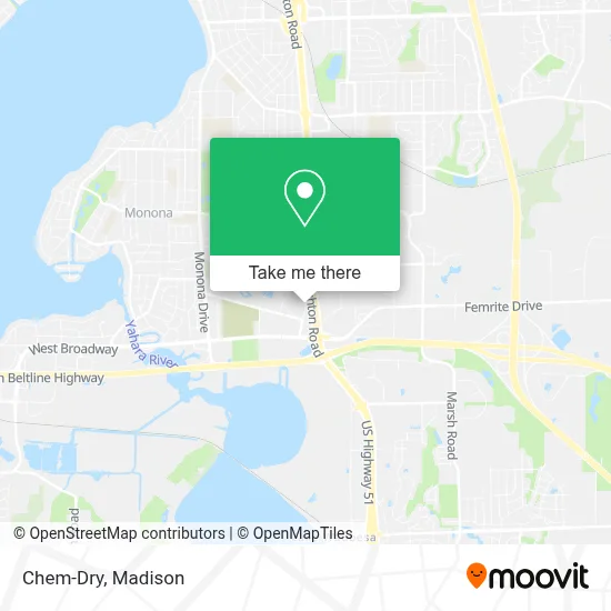 Chem-Dry map