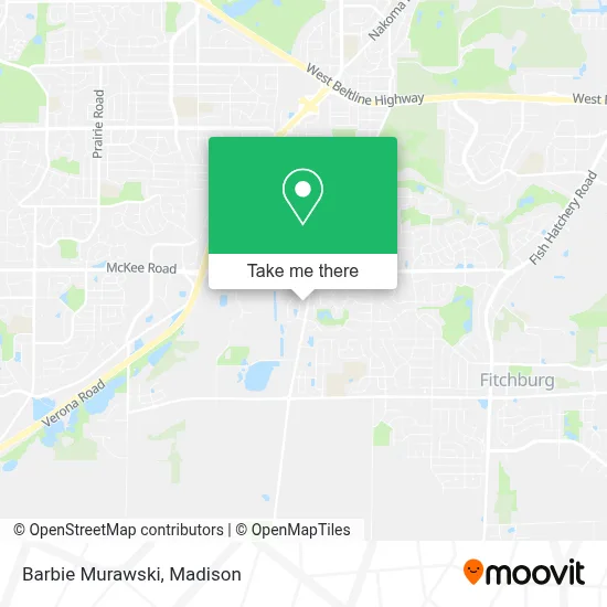 Barbie Murawski map