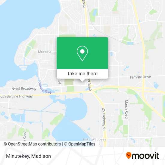 Minutekey map