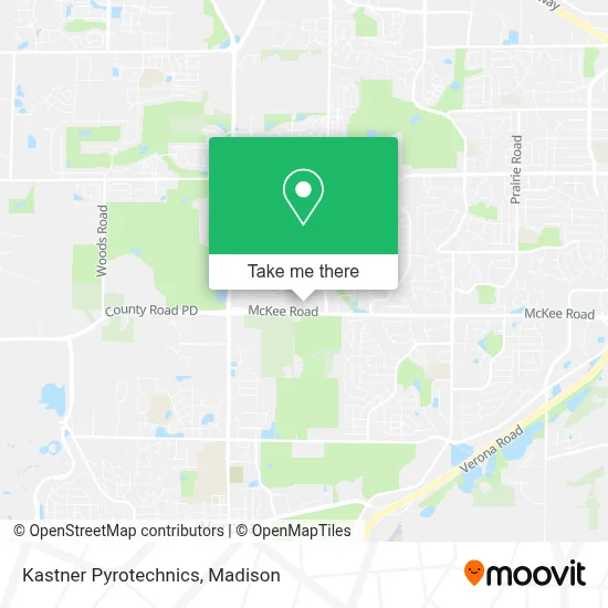 Kastner Pyrotechnics map