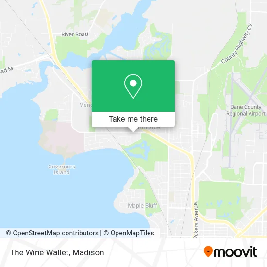The Wine Wallet map