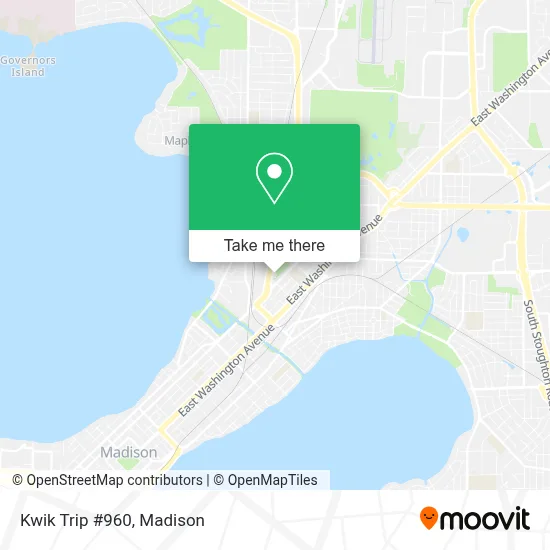 Kwik Trip #960 map