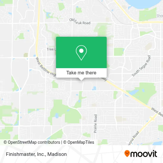 Finishmaster, Inc. map