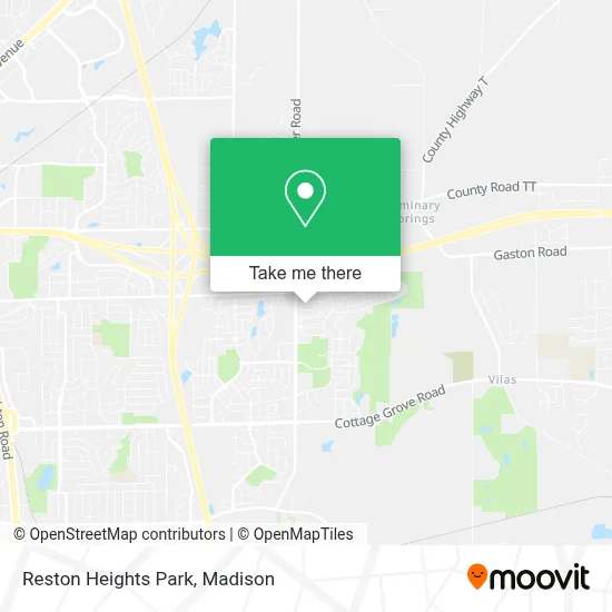 Reston Heights Park map