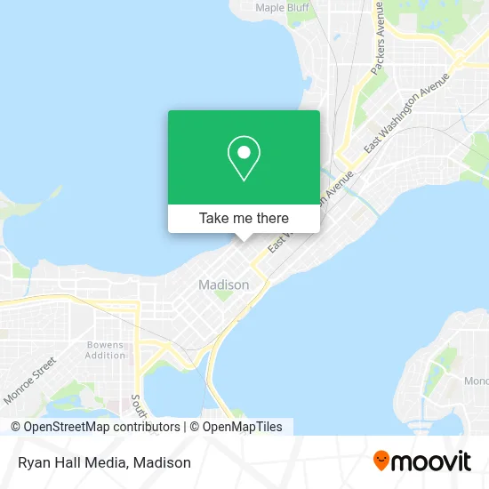 Ryan Hall Media map