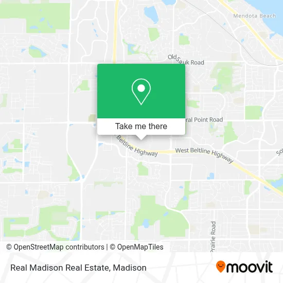 Real Madison Real Estate map
