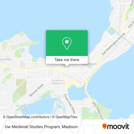 Uw Medieval Studies Program map