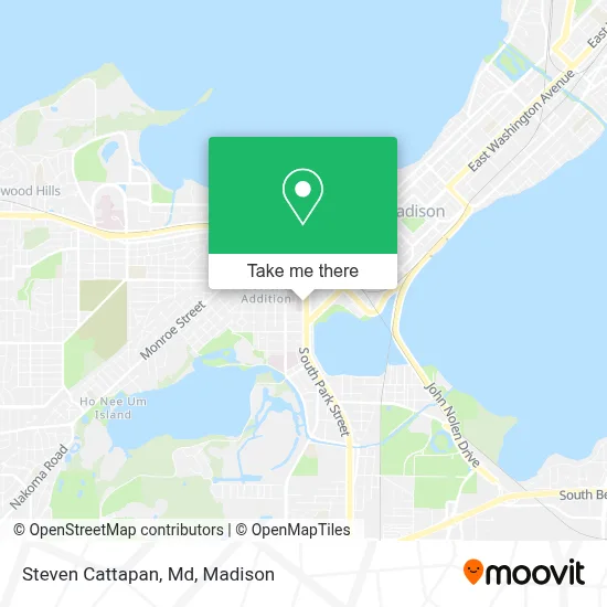 Steven Cattapan, Md map