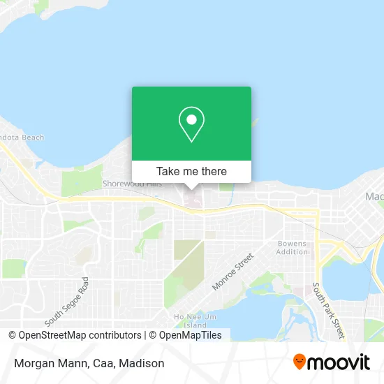 Morgan Mann, Caa map