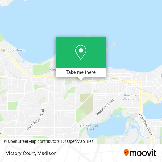 Victory Court map