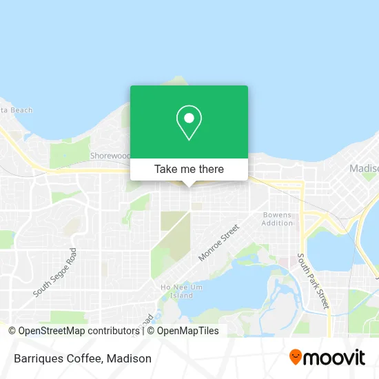 Barriques Coffee map