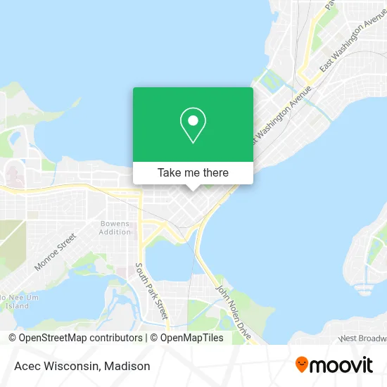 Acec Wisconsin map