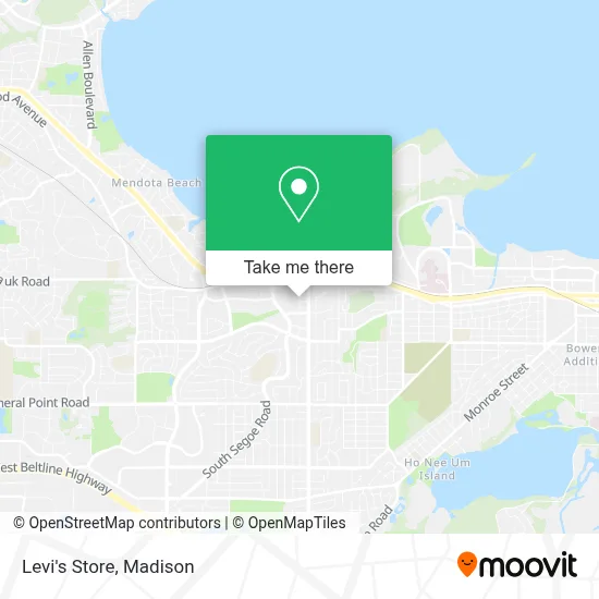 Levi's Store map