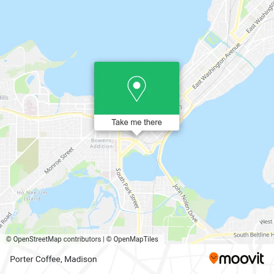Porter Coffee map