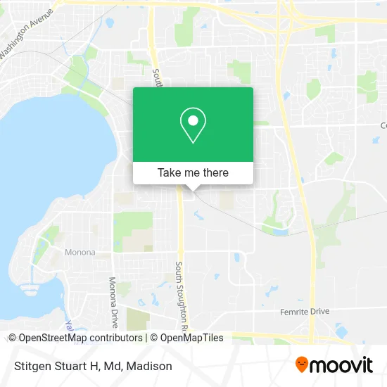 Stitgen Stuart H, Md map