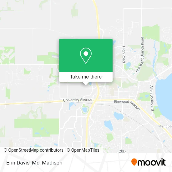 Erin Davis, Md map