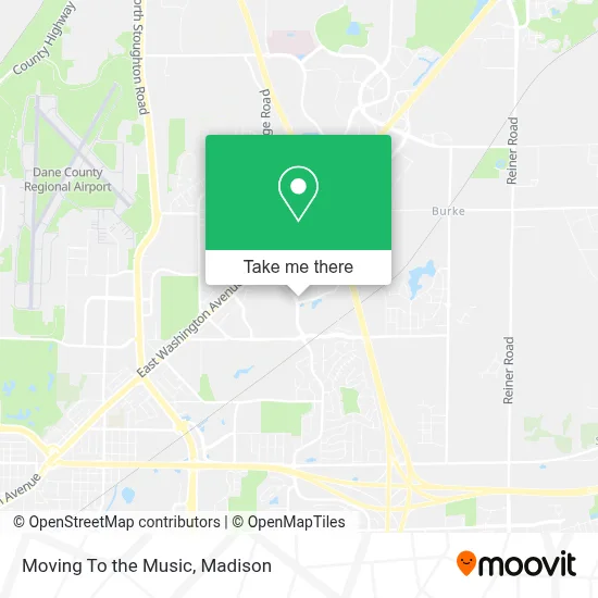 Moving To the Music map