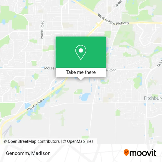 Gencomm map