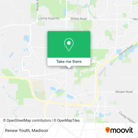 Renew Youth map
