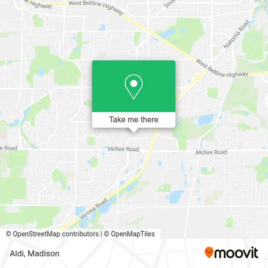 Aldi map
