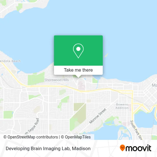 Developing Brain Imaging Lab map