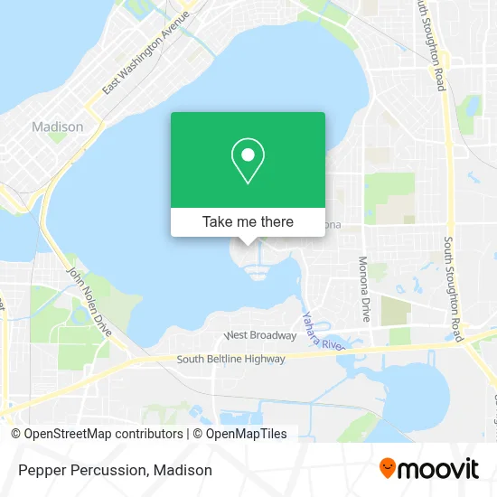 Pepper Percussion map