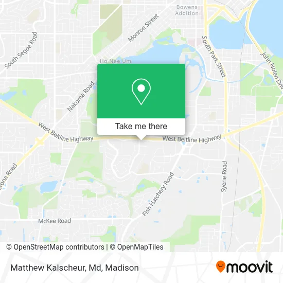 Matthew Kalscheur, Md map
