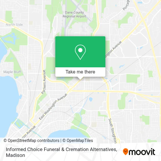Informed Choice Funeral & Cremation Alternatives map