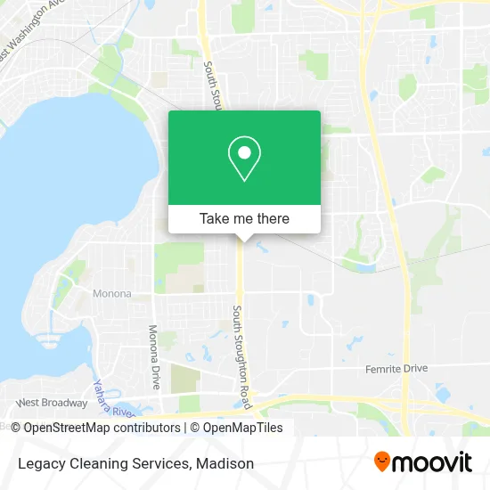 Legacy Cleaning Services map