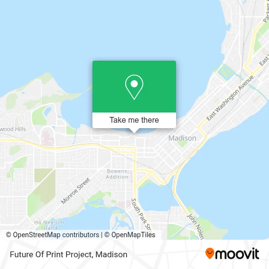 Future Of Print Project map
