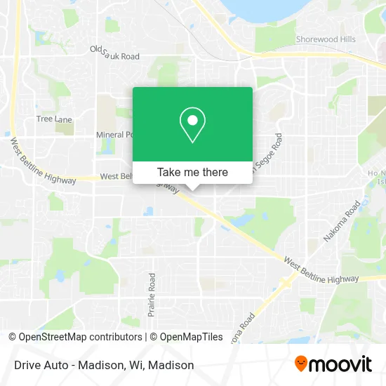 Drive Auto - Madison, Wi map