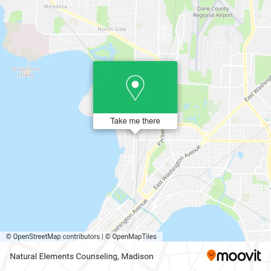 Natural Elements Counseling map