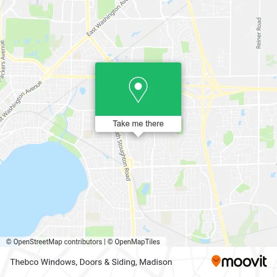 Thebco Windows, Doors & Siding map